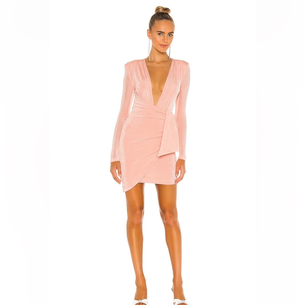 Misha Dress in coral